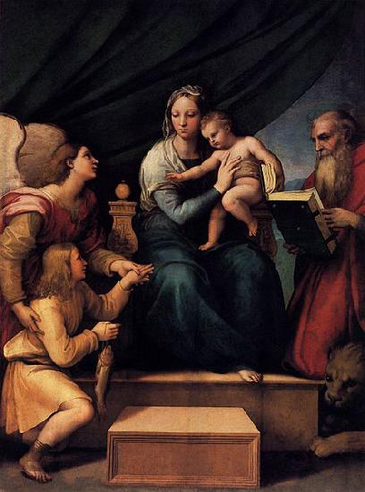 RAFFAELLO Sanzio Madonna with the Fish oil painting image